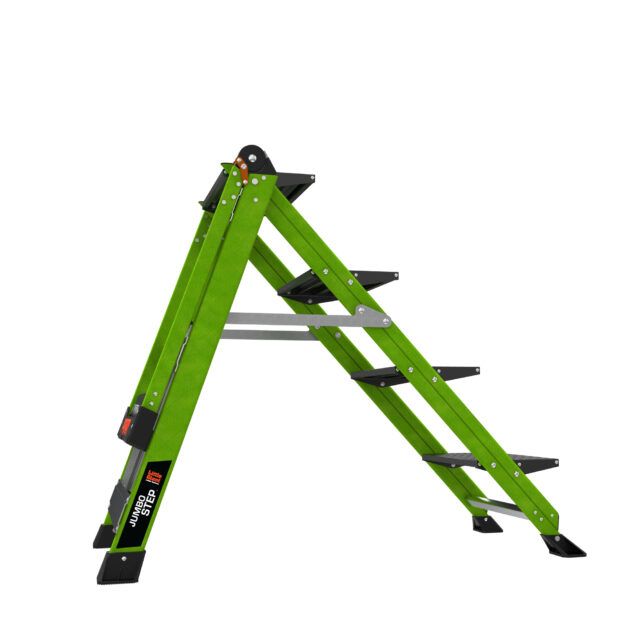 Profesionální nevodivé schůdky Jumbo Step 4 Fiberglass - Obrázek 13