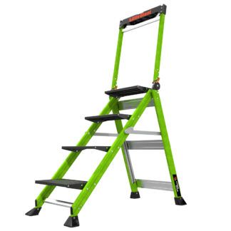Profesionální nevodivé schůdky Jumbo Step 4 Fiberglass