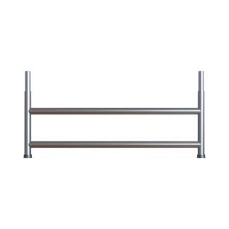 Boční rám - prodloužení 0.5 m | 2 příčky | 135 x 50 cm