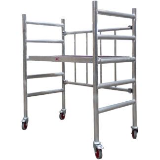 Skládací lešení úzké JUMBO 128 x 74 cm | 1.55 / 3.55 m