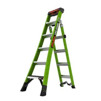 Profesionální, nevodivý, kombinovaný žebřík King Kombo XT