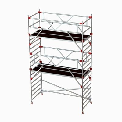 Profesionální lešení JUMBO - Pro Double Towers AGR : 250 x 135 cm | 4.2 / 6.2 m