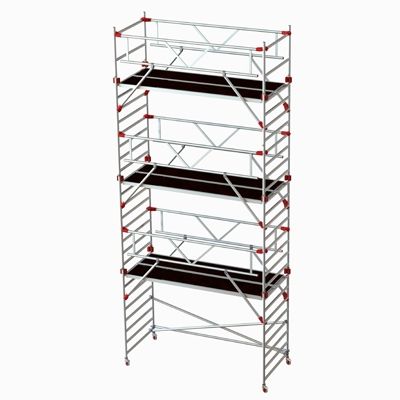 Profesionální lešení JUMBO - Pro Double Towers AGR : 250 x 135 cm | 6.2 / 8.2 m