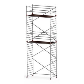 Profesionální lešení JUMBO - Pro Double Towers : 250 x 135 cm | 7.2 / 9.2 m