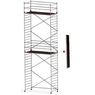 Profesionální lešení JUMBO - Pro Single Towers s montážní podlážkou : 305 x 135 cm | 8.2 / 10.2 m