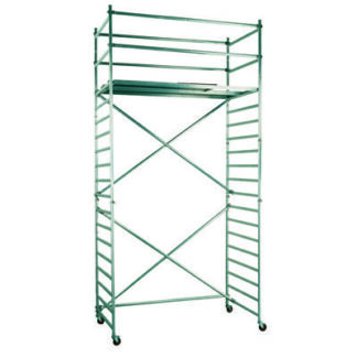 Profesionální lešení JUMBO - Pro Double Towers : 178 x 135 cm | 4.2 / 6.2 m