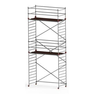 Profesionální lešení JUMBO - Pro Double Towers : 178 x 135 cm | 6.2 / 8.2 m