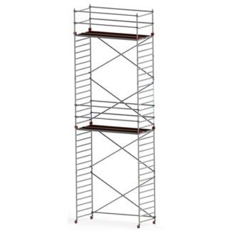 Profesionální lešení JUMBO - Pro Double Towers : 178 x 135 cm | 8.2 / 10.2 m