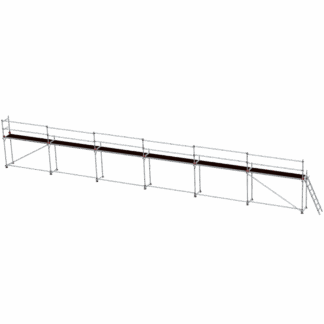 JUMBO - fasádní lešení Superflex Pro 2 x 18 m