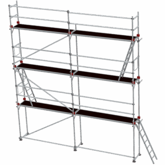 JUMBO - fasádní lešení Superflex Pro 6 x 6 m