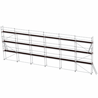 JUMBO - fasádní lešení Superflex Pro 6 x 18 m