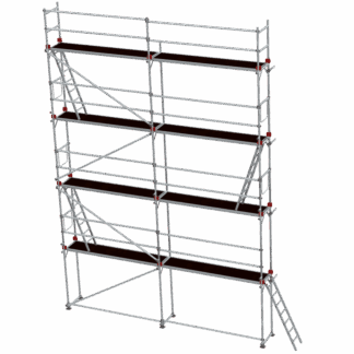 JUMBO - fasádní lešení Superflex Pro 8 x 6 m