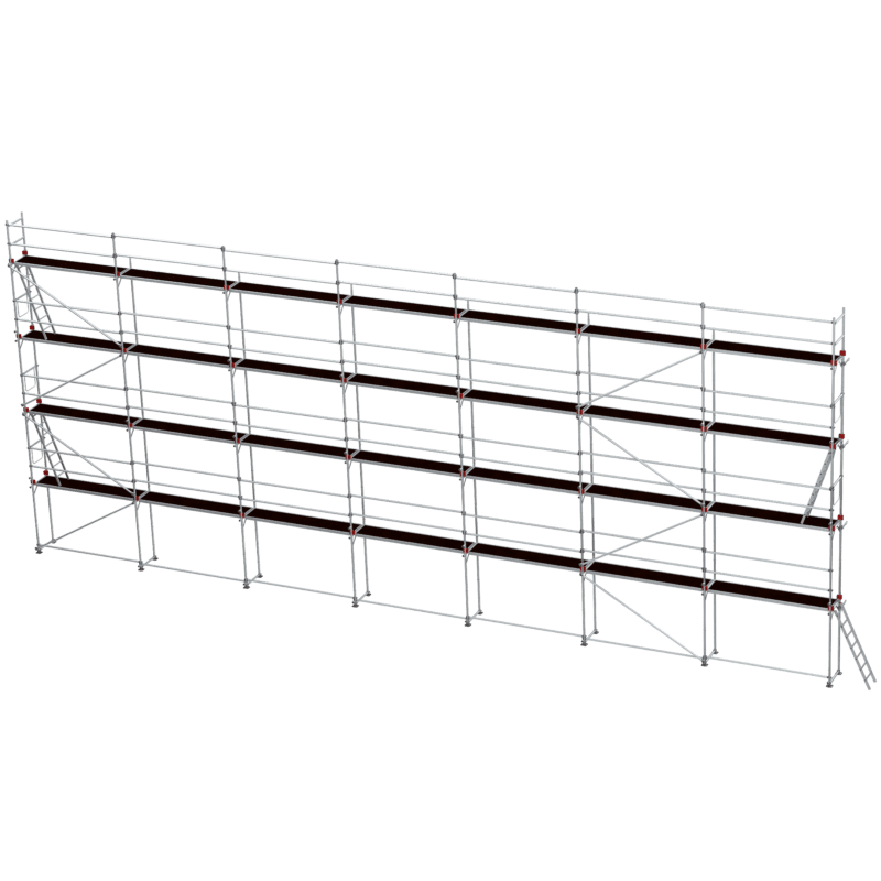 JUMBO - fasádní lešení Superflex Pro 8 x 21 m