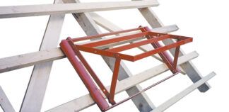 Transportní střešní vozík tašek 100 x 48cm