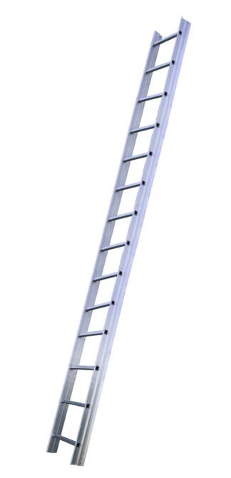 Profesionální střešní žebřík 14 schodů - 4m