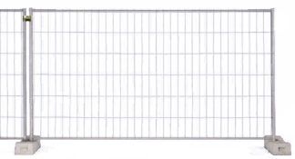 Stavební mobilní plot pozink 3.47m x 2m zesílený