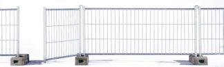 Stavební mobilní plot pozink 3.5m x 1.2m odlehčený