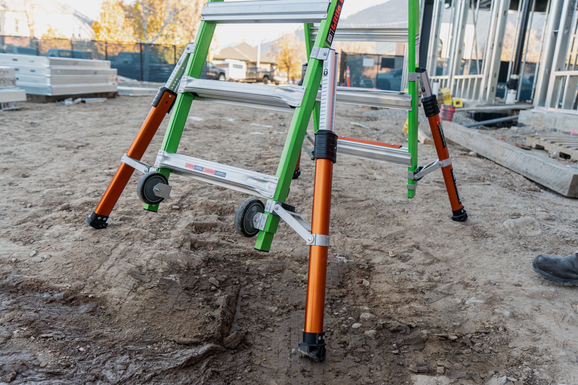 Plošinový nevodivý výškově nastavitelný Fortress 4 All-Terrain - Obrázek 9
